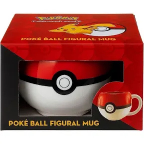 Pokémon Pokeball Ceramic Coffee Mug - Picture 2 of 14